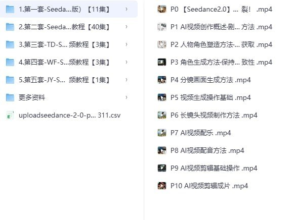 好东西,SeeDance 2.0教程来了,这个必须要学起来。