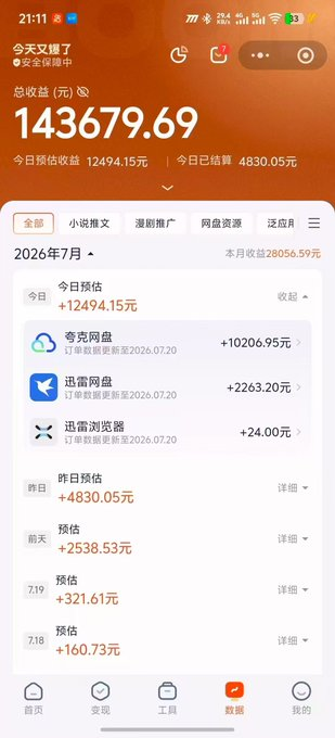 2026网盘拉新+AI壁纸号实战课 AI原创壁纸+小红书+B站+公众号引流 手机即可操作 月入1W+