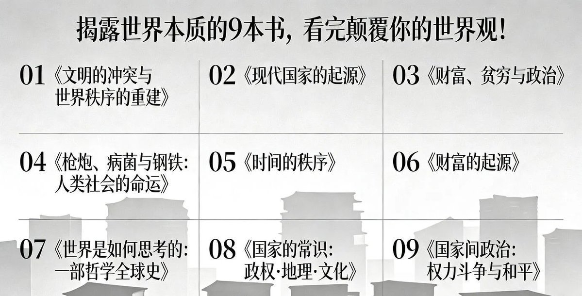 揭露世界本质的9本书