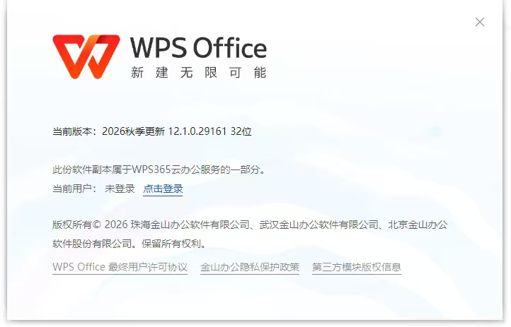WPS Office 专业特别版：永久激活，支持定制化安装。